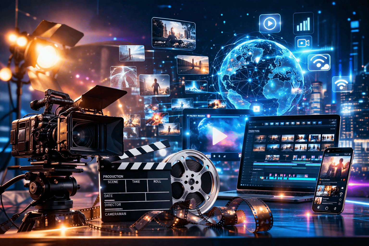 Visual principal de campana audiovisual BTCN